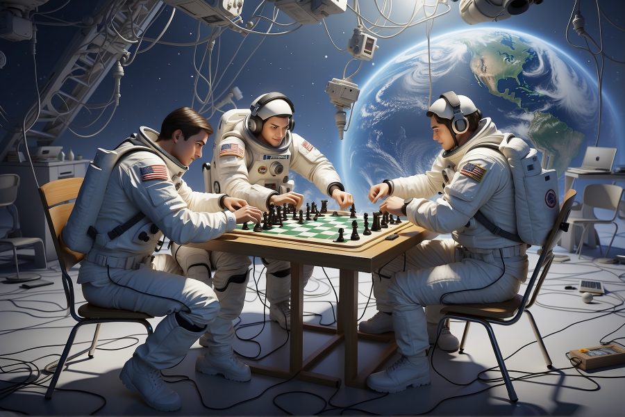 CHESS CHEATING ABOARD THE ISS