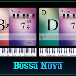 PLAYALONG: Bossa Nova, B♭7 9 13 & D7 9 13