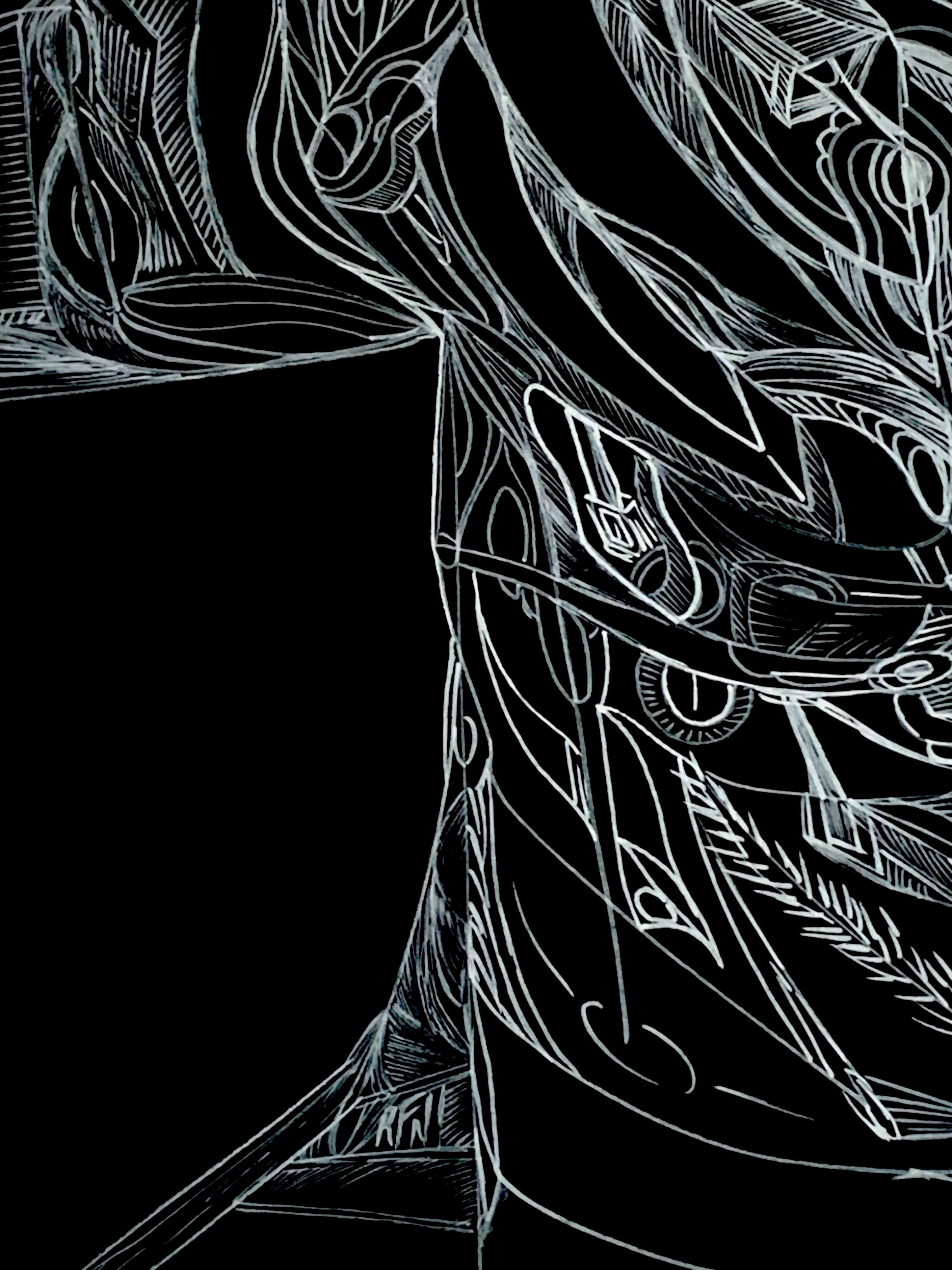 Unfolded Being (Self-Portrait) SIGNATURE